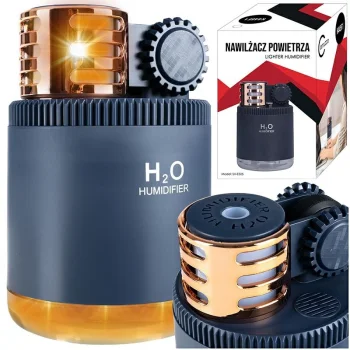 Carruzzo Lighter-Shaped Air Humidifier, 260ml, LED