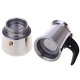 Moka Pot Espresso Coffee Maker 300ml, Silver