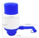 Manual Water Pump with Reducer for 5-6L Bottles White/Blue