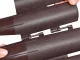 Garden Palisade Flowerbed Barrier Fence 215cm, Set of 8 Elements
