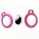 Tech-Protect Rough Case for Apple AirTag 1/2 with Carabiner - Pink