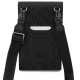 Karl Lagerfeld Saffiano Monogram Choupette Phone Bag, Black