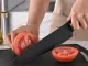 Kitchen Knife and Utensil Set with Cutting Board and Block, 19 pcs, Black
