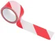 Warning Tape, White-Red, 100m, 52mm