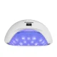Ocho Nails X13 UV/LED Nail Lamp 65W with Mirrored Bottom, White
