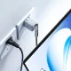 Wozinsky WPKF-01 USB-C to USB-C 40Gbps 240W 8K Angled Adapter - Gray