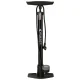 Rallex Floor Bicycle Pump with Pressure Gauge, 11 Bar, Black