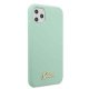 Guess Silicone Vintage Gold Logo Case for iPhone 11 Pro, Green