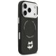 Karl Lagerfeld iPhone 17 Pro Max Case Choupette Pin MagSafe, Black