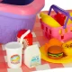 Kids Picnic Basket with Play Fruit and Drinks