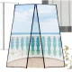 LUARO Magnetic Door Mosquito Net, 110x210 cm, Black