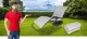 Garden Chaise Lounger Quilted Pillow Folding Chair Cushion, 160cm