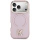 Karl Lagerfeld IML K Head Logo MagSafe Phone Case Cover iPhone 17 Pro - Pink