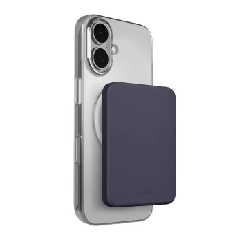 Puro Slim Power Mag 4200mAh Ultra-Thin MagSafe Power Bank - Gray