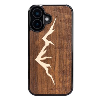 Bewood Wooden Case for iPhone 16 IMBUIA MOUNTAINS