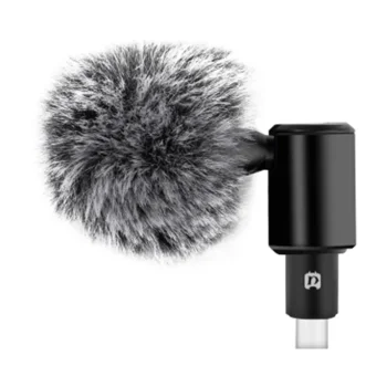 Puluz PU616B USB-C Compact Microphone, Black