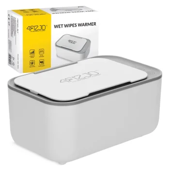 4FIZJO Wet Wipe Warmer, White/Grey