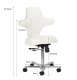 Adjustable Hairdresser, Cosmetologist, Podiatrist and Masseur Chair Azzurro Special 152, White