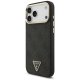 Guess 4G PU Leather MagSafe Case for Apple iPhone 17 Pro Max, Brown