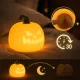 LED Night Light \"Halloween Pumpkin\" with Timer, Rechargeable