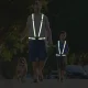 Reflective Suspenders Vest, Purple