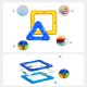 Magnetic Building Blocks Set, 59 Pieces