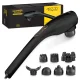 Handheld Vibration Body Massager 4FIZJO Long Stick, Black