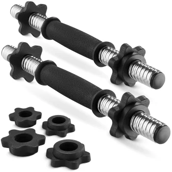 Dumbbell Bars with Collars 4FIZJO 45 cm, 2 pcs
