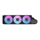 Darkflash DH360D v2 360mm AIO Liquid CPU Cooler, Black