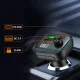 Tech-Protect CC07 3-Port PD 54W Car Charger & Bluetooth FM Transmitter, Black