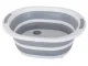 Collapsible Silicone Bowl with Drain and Cutting Board, 5L