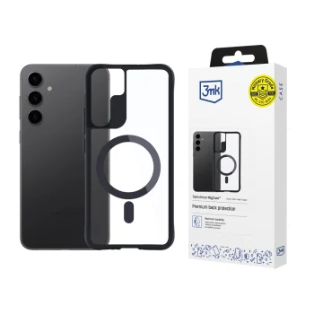3mk Satin Armor MagCase for Samsung Galaxy S24+, Transparent