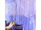 Christmas Curtain, String Wire Fairy Lights, 300 LED, 3x3 m, Cold White