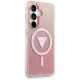 Guess IML Gradient Triangle MagSafe Case for Samsung Galaxy S26 - Pink