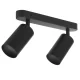 Maclean MCE452 B Wall and Ceiling Spotlight, 2xGU10, Black