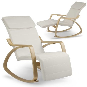 Sofotel Suzi Rocking Chair with Adjustable Footrest