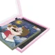 Wooden A4 Photo Frame with Storage Compartment, Pink