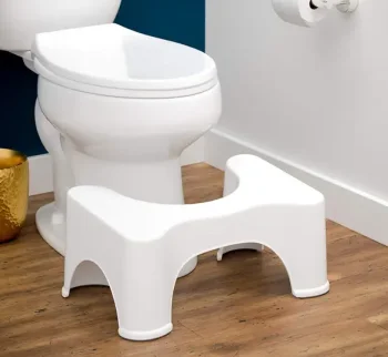 Step Platform Footrest for Toilet for Bathroom, 42x27x17 cm