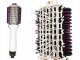 3-in-1 Hair Dryer Brush with Ionization, 1000W, White
