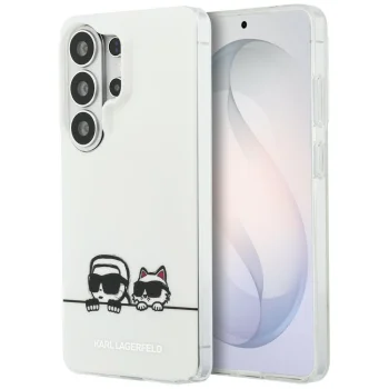Karl Lagerfeld IML Karl&Choupette MagSafe Case for Samsung Galaxy S26 Ultra - Clear