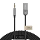 Tech-Protect Ultraboost AU04 Bluetooth 6.0 AUX adapter, grey