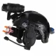 Kids Tactical Commando Set: Helmet, Flashlight, Sound Effects, Black