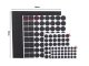 Felt Furniture Table Chairs Protectors Pads, 133 pcs.
