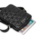Guess Quilted 10\" Tablet Bag, Black