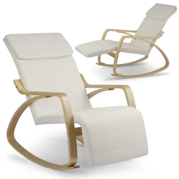 Sofotel Suzi Rocking Chair with Adjustable Footrest