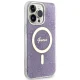 Guess iPhone 14 Pro Max Case 4G MagSafe, Purple