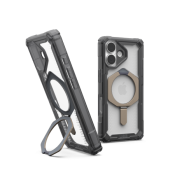 UAG Plasma XTE MagSafe Phone Case Cover iPhone 17 - gray and titanium