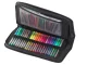 Colored Gel Pens Set in Case, 120 pcs + 120 Refills