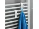Bathroom Radiator Hanger Hooks, 2 pcs, White