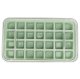 Ice Cube Container with 2 Trays and Scoop DA349, Green